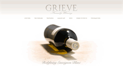 Desktop Screenshot of grievewinery.com